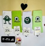 جوراب فانتزی(12جفت)ساق بلند سالیوان کد3038