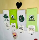 جوراب فانتزی(12جفت)ساق بلند سالیوان کد3038
