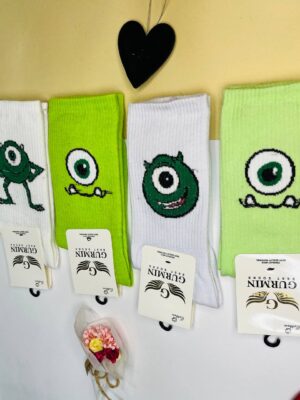 جوراب فانتزی(12جفت)ساق بلند سالیوان کد3038
