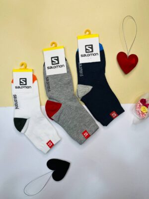 جوراب بچه گانه(12جفت)ساق بلند کد5052