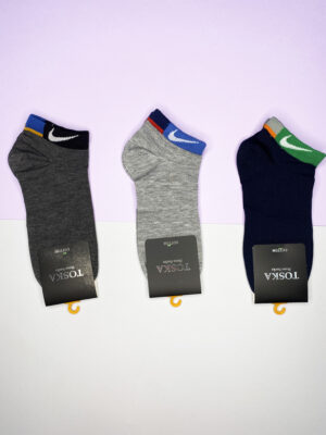 جوراب مردانه مچی(12جفت)طرح نایک کد1239