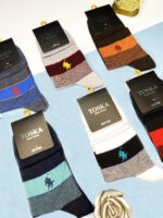 جوراب مردانه نیم ساق(12جفت) طرح polo کد1237