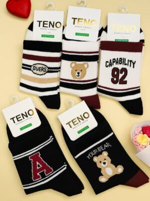 جوراب نیم ساق زنانه(10جفتی) کد2159