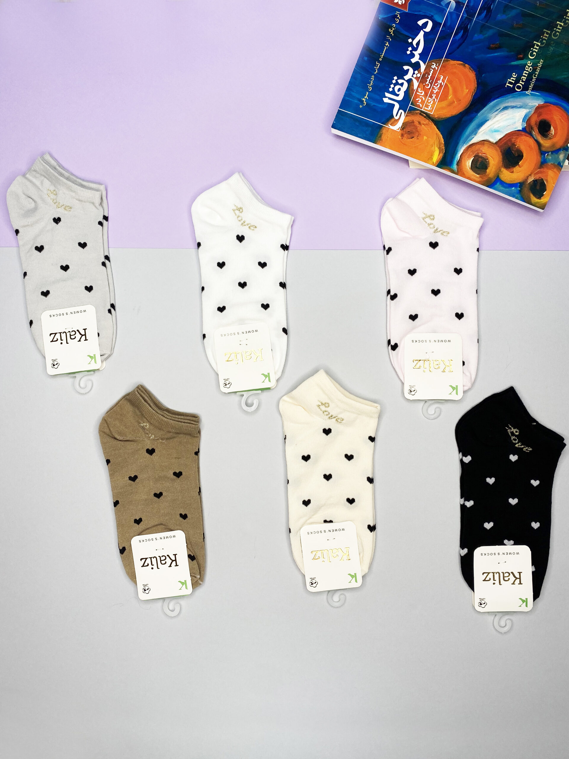 جوراب زنانه(12جفت)مچی کد2173 جوراب زنانه(12جفت)مچی کد2173