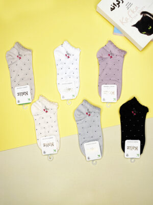 جوراب زنانه(12جفت)مچی کد2174