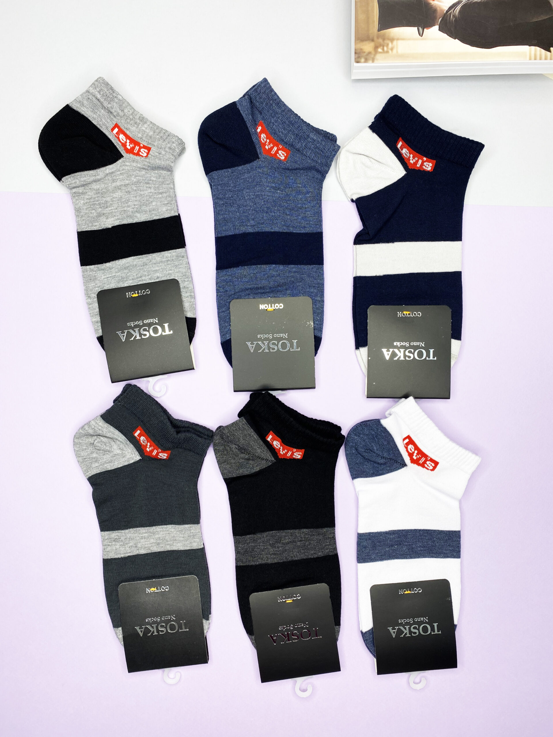 جوراب مچی مردانه(12جفت) کد1245 جوراب مچی مردانه(12جفت) کد1245