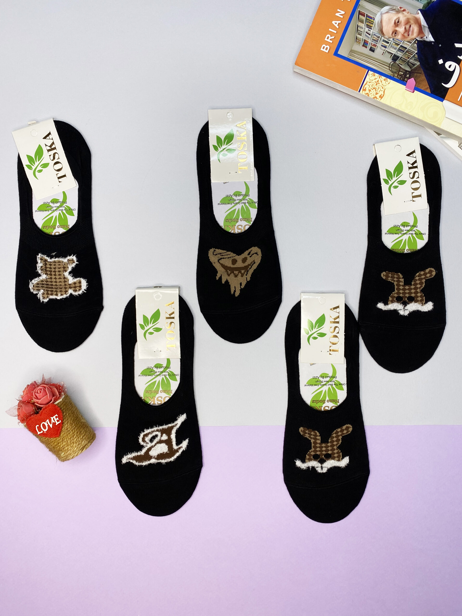 جوراب کالج زنانه(10جفت)کامل مشکی بوکله دار 1 جوراب کالج زنانه(10جفت)کامل مشکی بوکله دار