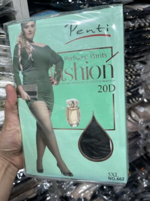 جوراب شلواری(پک6عددی) عطری سایزبزرگ کد2076